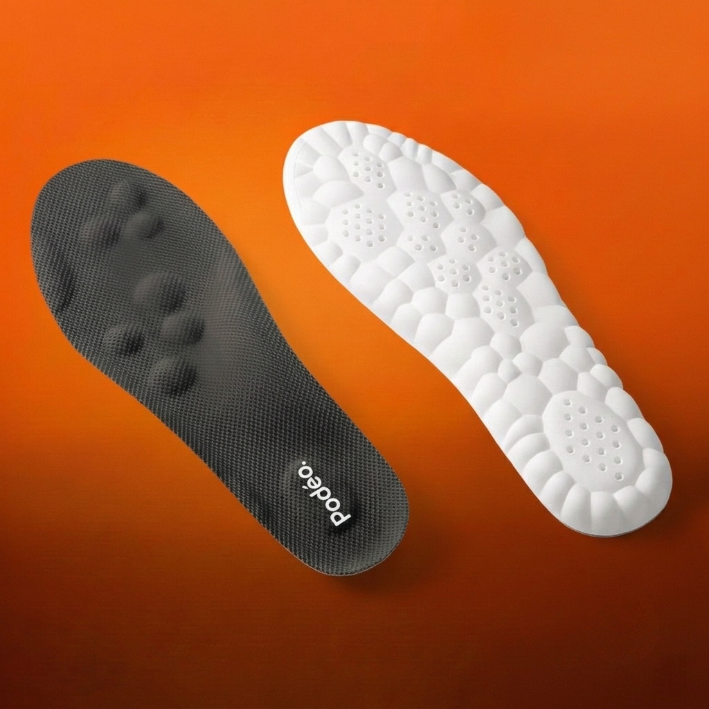 Semelle orthopédique portée dans une chaussure pour un confort optimal au quotidien